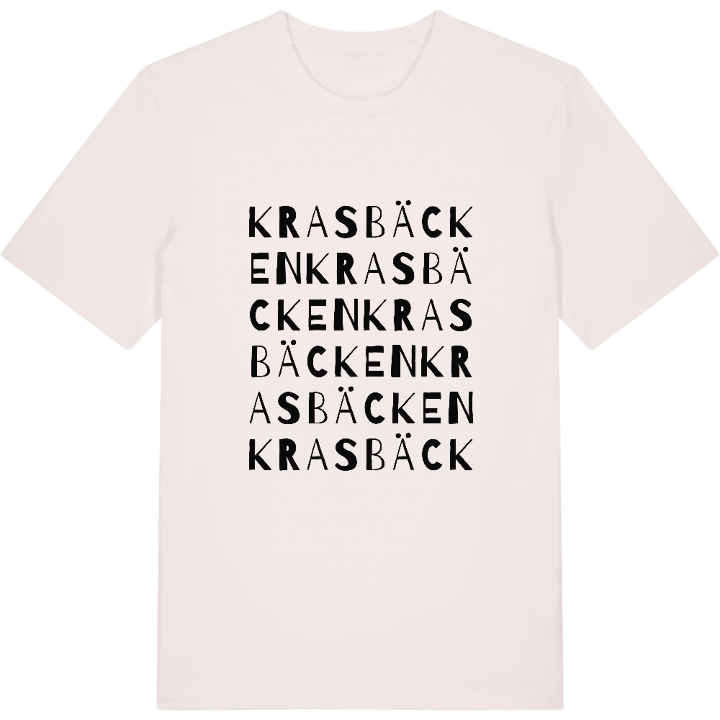 Krasbäcken ordlek t-shirt – t-shirt från PinShirt