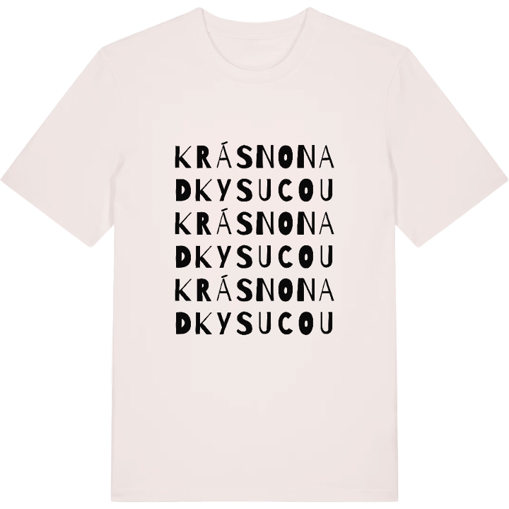 Krásno nad Kysucou ordlek t-shirt – t-shirt från PinShirt