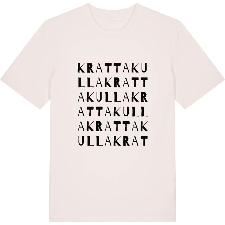 Krattakulla ordlek t-shirt – t-shirt från PinShirt