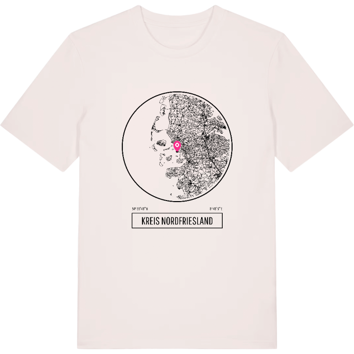 Kreis Nordfriesland t-shirt – t-shirt från PinShirt