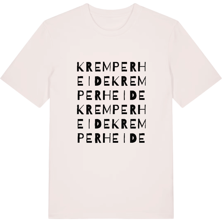 Kremperheide ordlek t-shirt – t-shirt från PinShirt