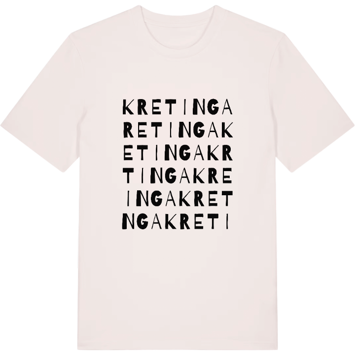 Kretinga ordlek t-shirt – t-shirt från PinShirt