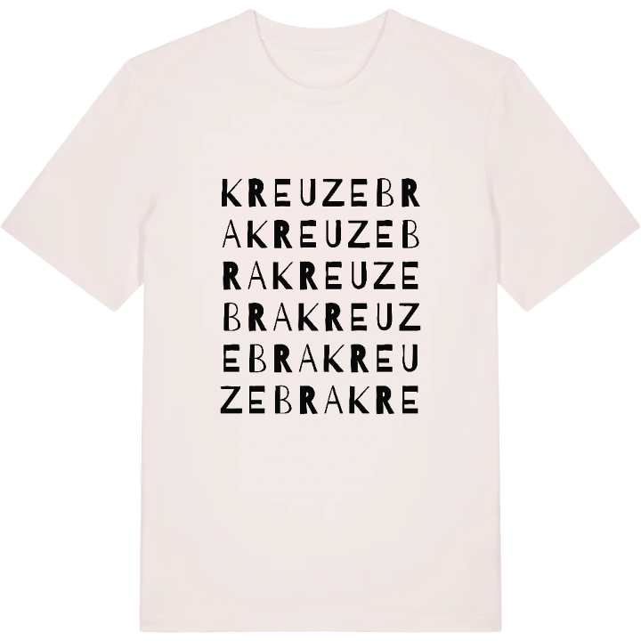 Kreuzebra ordlek t-shirt – t-shirt från PinShirt
