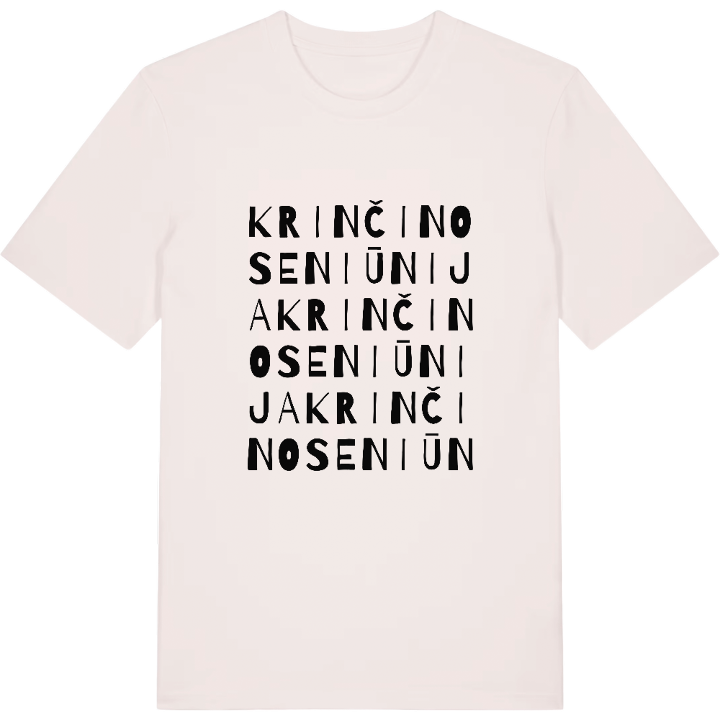 Krinčino seniūnija ordlek t-shirt – t-shirt från PinShirt