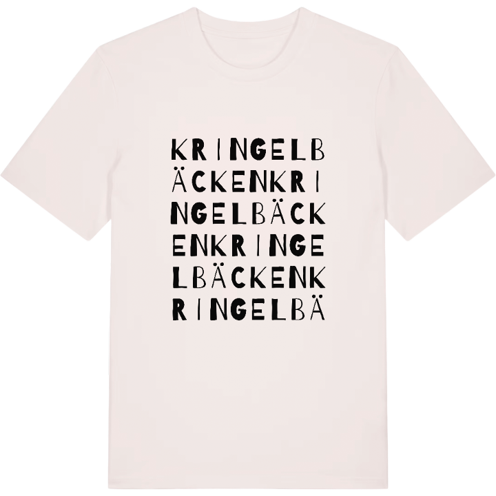 Kringelbäcken ordlek t-shirt – t-shirt från PinShirt