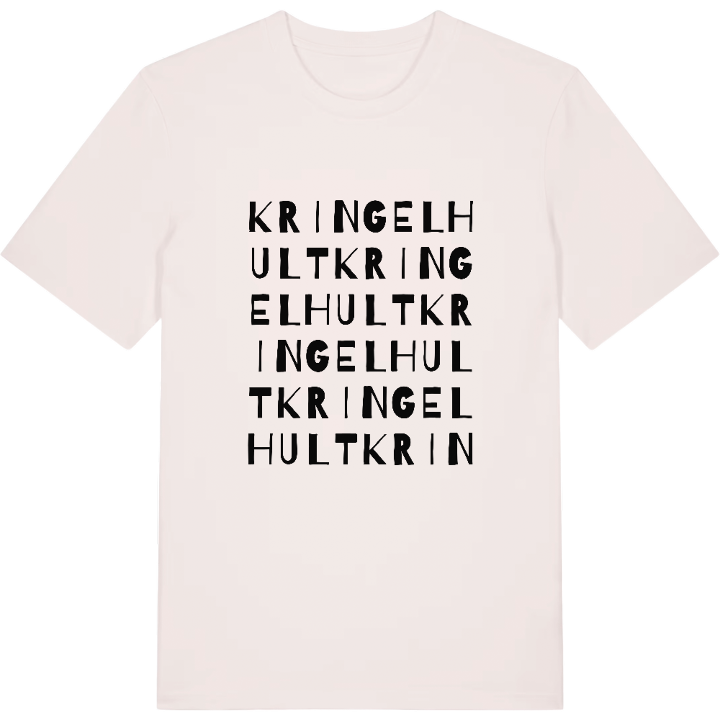 Kringelhult ordlek t-shirt – t-shirt från PinShirt
