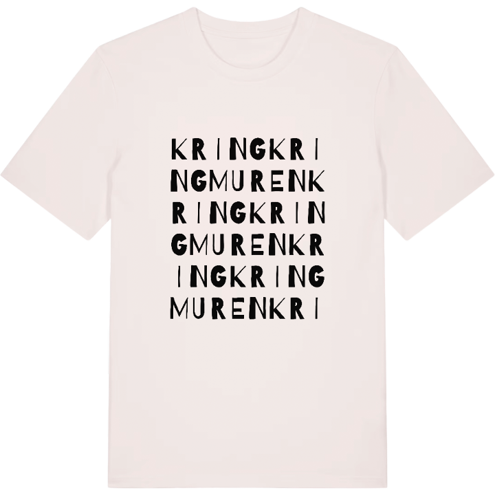 Kringkringmuren ordlek t-shirt – t-shirt från PinShirt