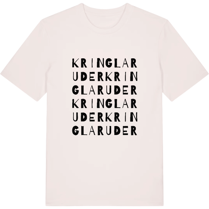 Kringlaruder ordlek t-shirt – t-shirt från PinShirt