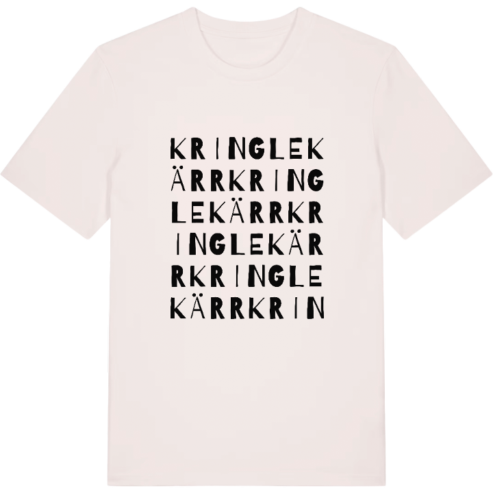 Kringlekärr ordlek t-shirt – t-shirt från PinShirt