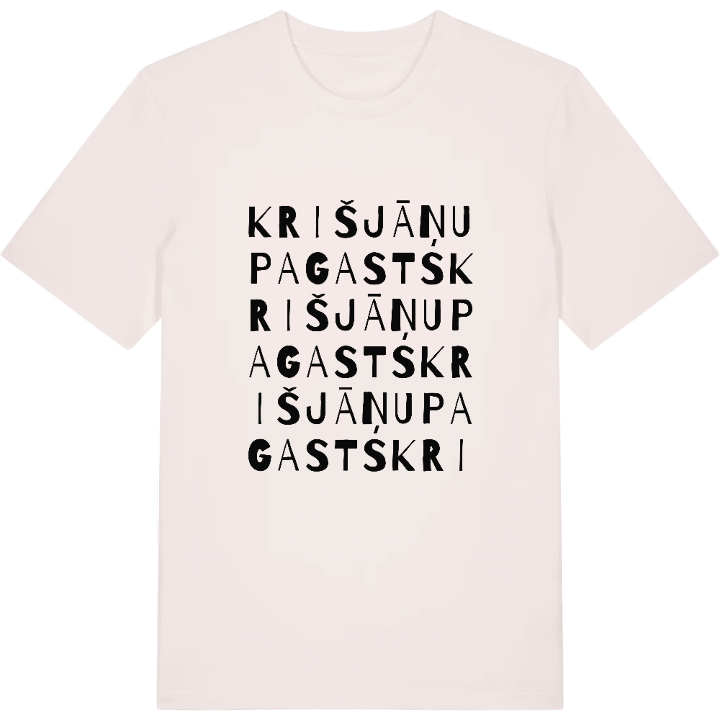 Krišjāņu pagasts ordlek t-shirt – t-shirt från PinShirt