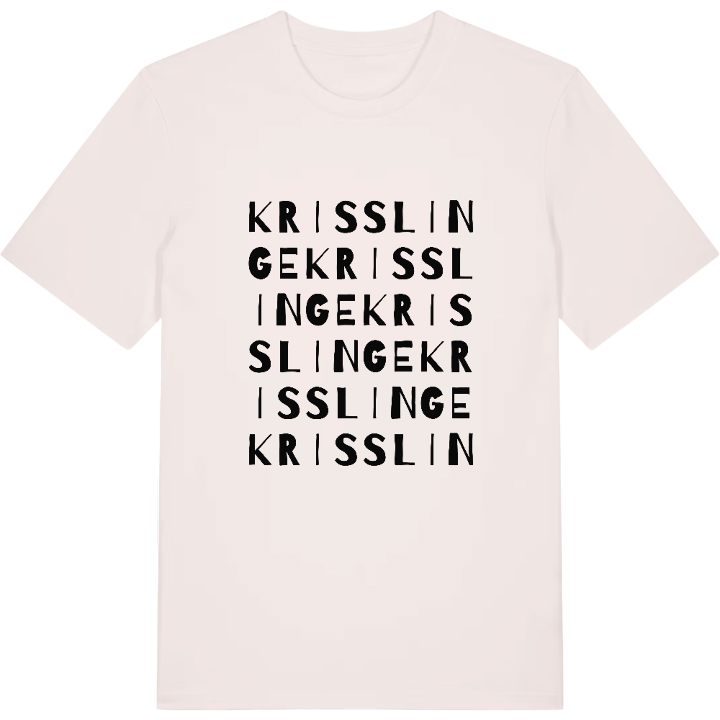 Krisslinge ordlek t-shirt – t-shirt från PinShirt