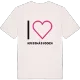Jag älskar Krissnäsudden t-shirt stort tryck