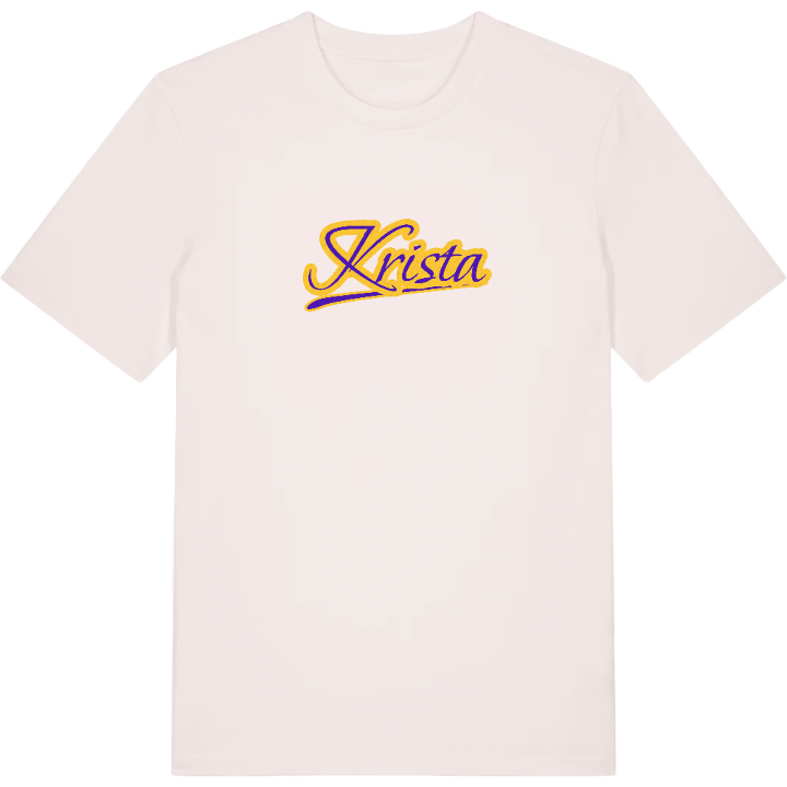 Krista baseball t-shirt – t-shirt från PinShirt