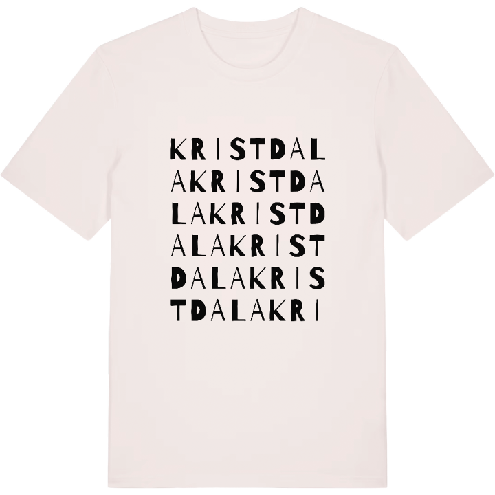Kristdala ordlek t-shirt – t-shirt från PinShirt