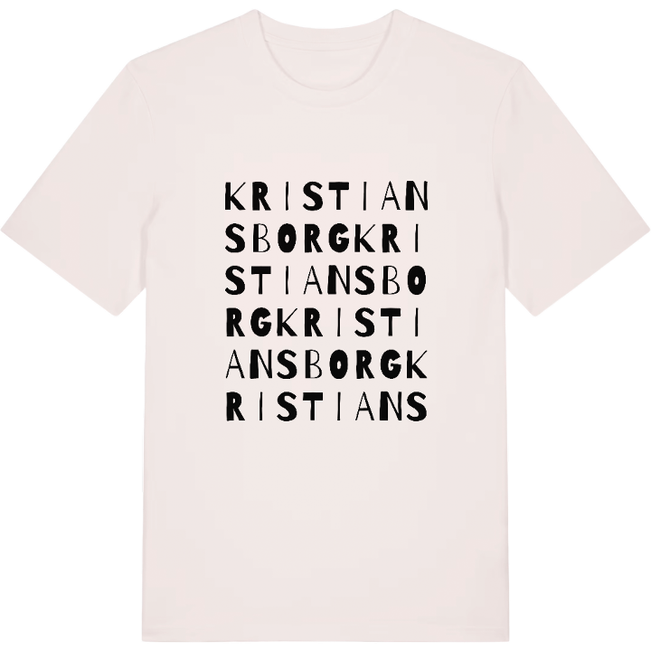 Kristiansborg ordlek t-shirt – t-shirt från PinShirt