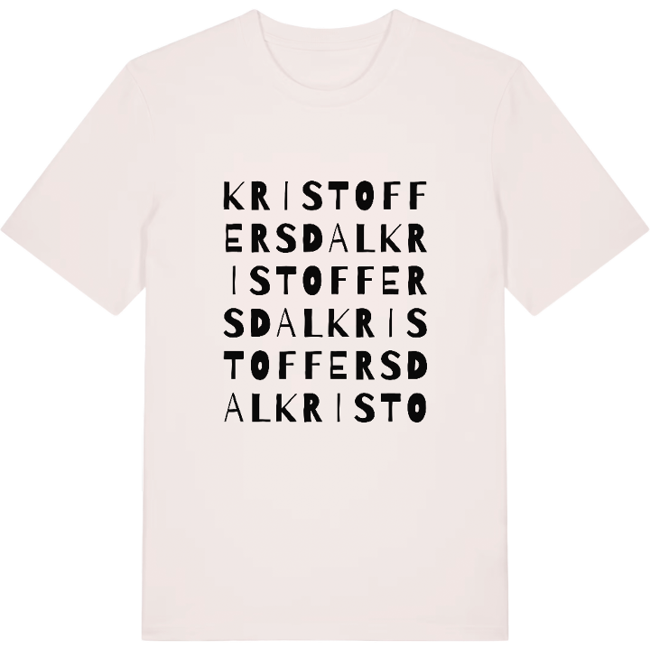 Kristoffersdal ordlek t-shirt – t-shirt från PinShirt