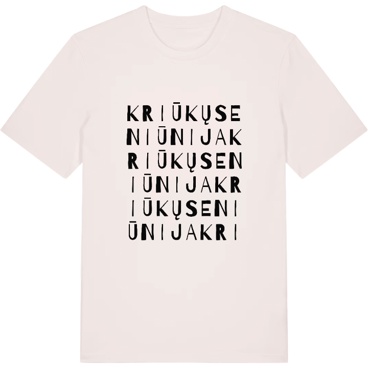 Kriūkų seniūnija ordlek t-shirt – t-shirt från PinShirt