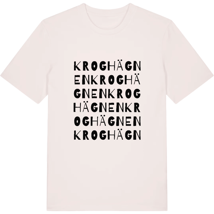 Kroghägnen ordlek t-shirt – t-shirt från PinShirt