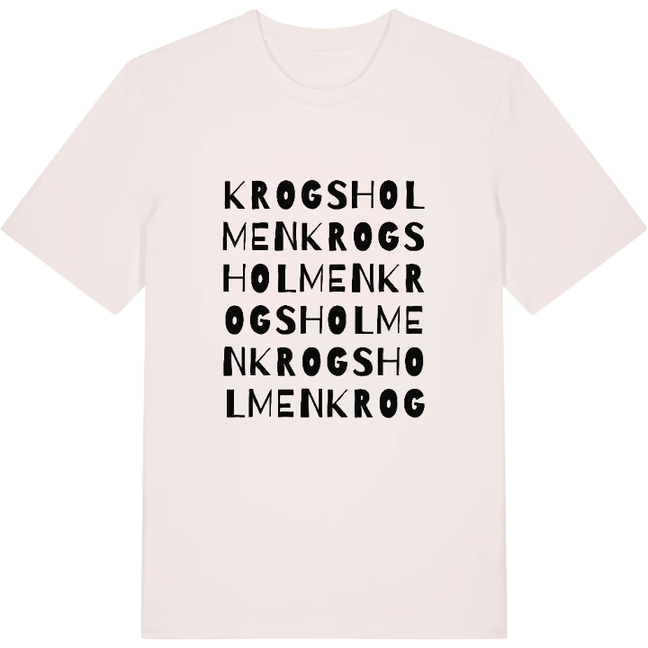 Krogsholmen ordlek t-shirt – t-shirt från PinShirt