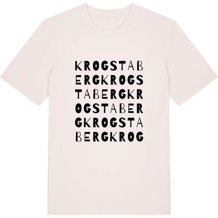 Krogstaberg ordlek t-shirt – t-shirt från PinShirt