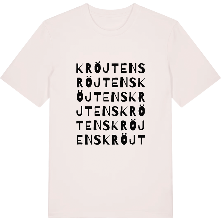 Kröjtens ordlek t-shirt – t-shirt från PinShirt