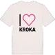 Jag älskar Kroka t-shirt stort tryck