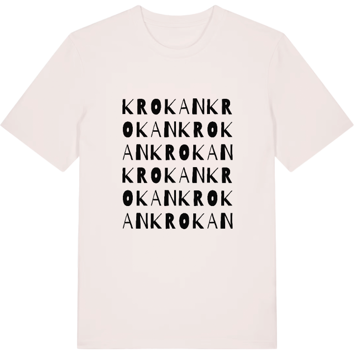 Krokan ordlek t-shirt – t-shirt från PinShirt