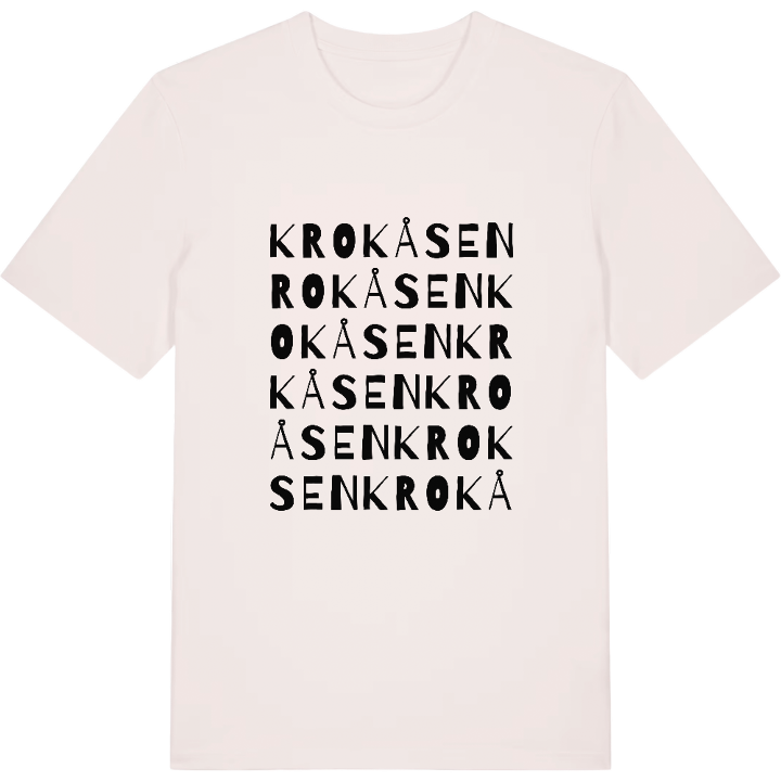 Krokåsen ordlek t-shirt – t-shirt från PinShirt