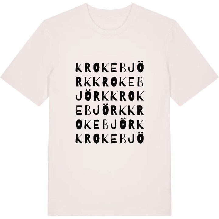 Krokebjörk ordlek t-shirt – t-shirt från PinShirt