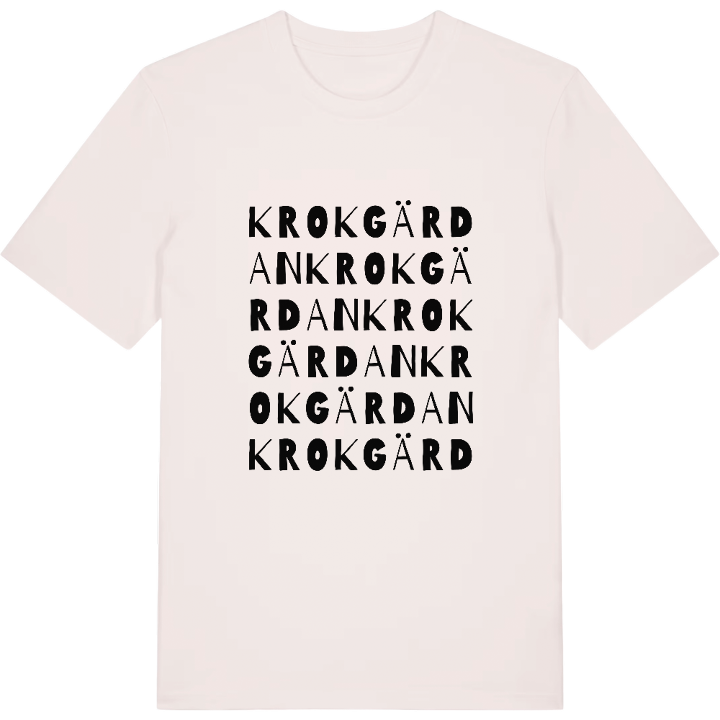 Krokgärdan ordlek t-shirt – t-shirt från PinShirt