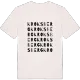 Kroksberg ordlek t-shirt