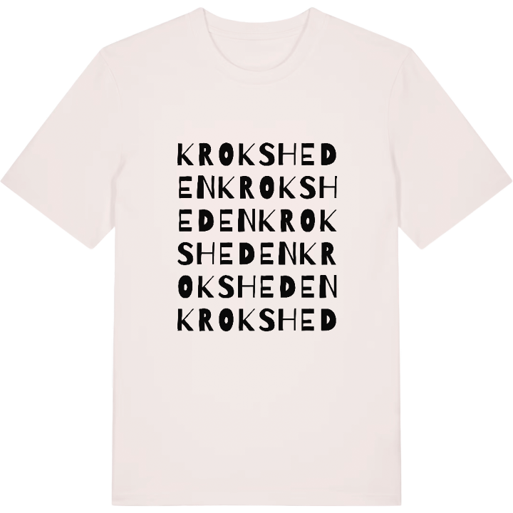 Kroksheden ordlek t-shirt – t-shirt från PinShirt