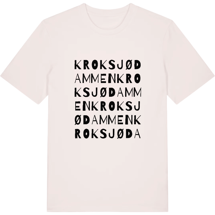 Kroksjødammen ordlek t-shirt – t-shirt från PinShirt