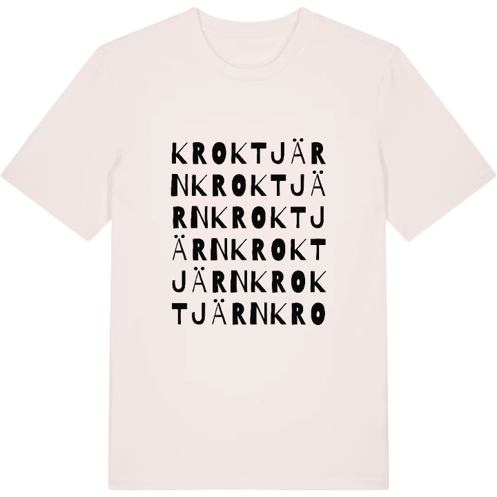 Kroktjärn ordlek t-shirt – t-shirt från PinShirt