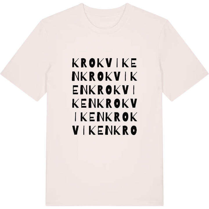 Krokviken ordlek t-shirt – t-shirt från PinShirt