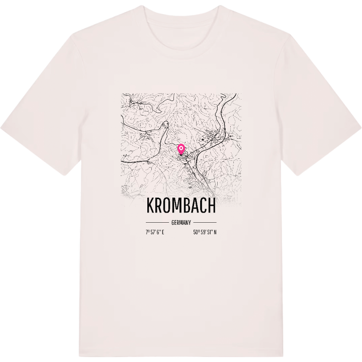 Krombach karta t-shirt – t-shirt från PinShirt