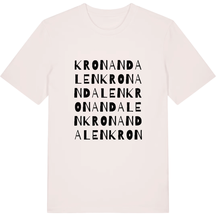 Kronandalen ordlek t-shirt – t-shirt från PinShirt