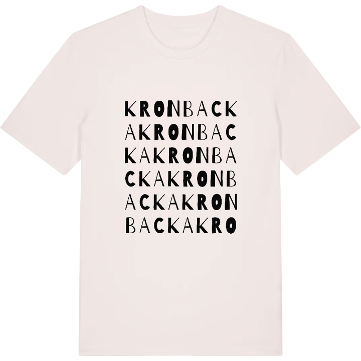 Kronbacka ordlek t-shirt – t-shirt från PinShirt