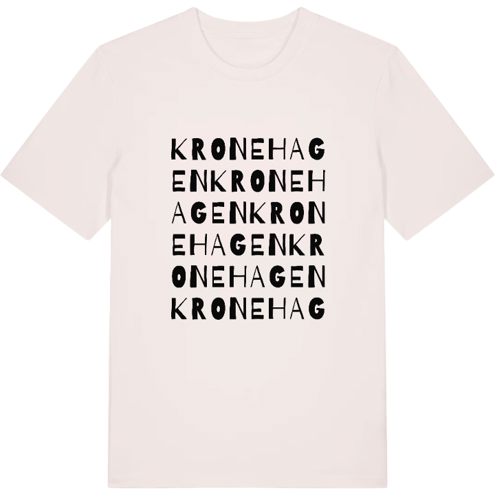 Kronehagen ordlek t-shirt – t-shirt från PinShirt