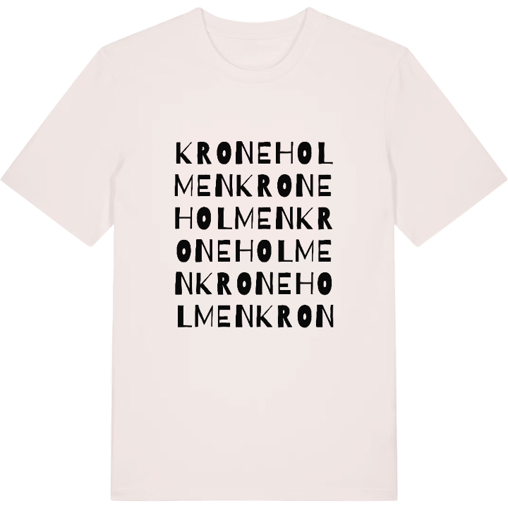 Kroneholmen ordlek t-shirt – t-shirt från PinShirt