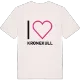 Jag älskar Kronekull t-shirt stort tryck