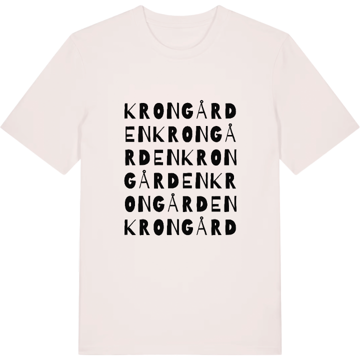 Krongården ordlek t-shirt – t-shirt från PinShirt