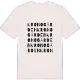 Kronogården ordlek t-shirt