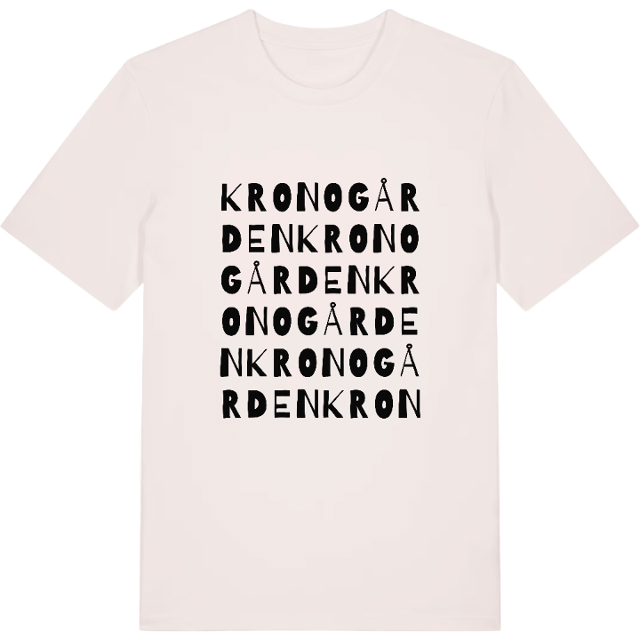 Kronogården ordlek t-shirt – t-shirt från PinShirt