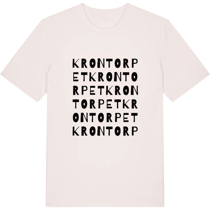 Krontorpet ordlek t-shirt – t-shirt från PinShirt