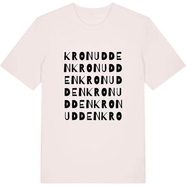 Kronudden ordlek t-shirt – t-shirt från PinShirt