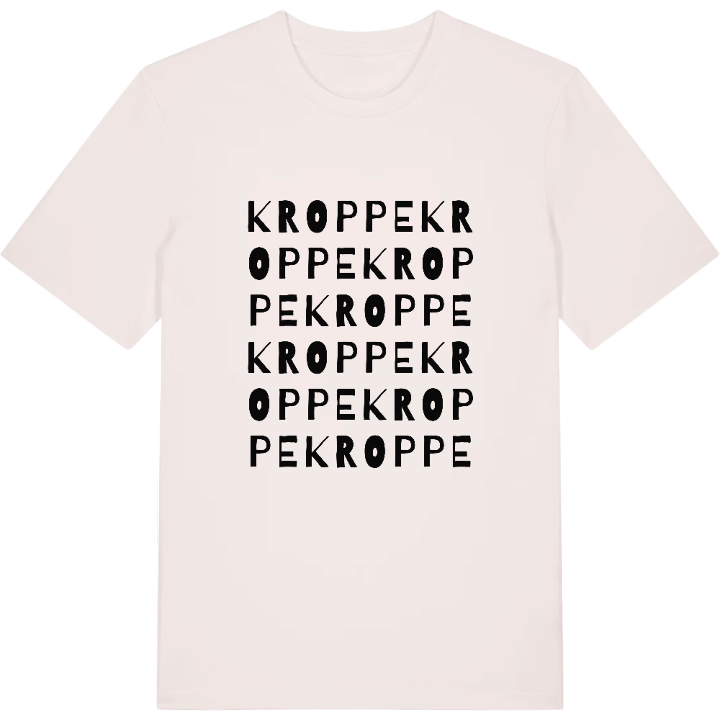 Kroppe ordlek t-shirt – t-shirt från PinShirt