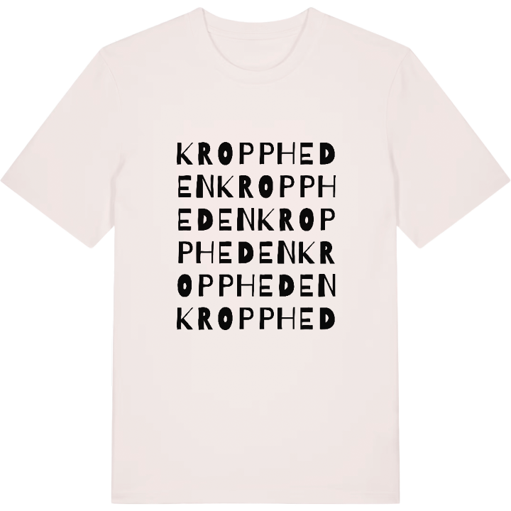 Kroppheden ordlek t-shirt – t-shirt från PinShirt