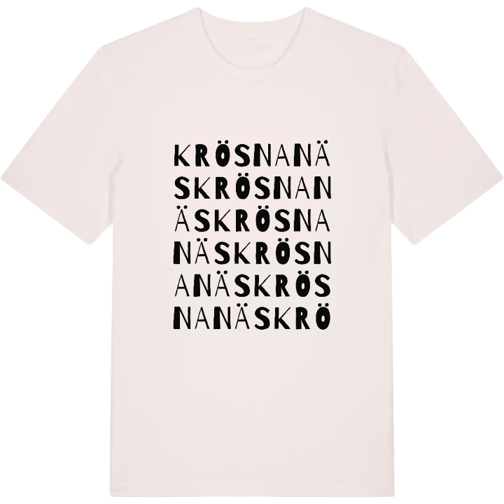 Krösnanäs ordlek t-shirt – t-shirt från PinShirt