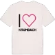 Jag älskar Krumbach t-shirt stort tryck